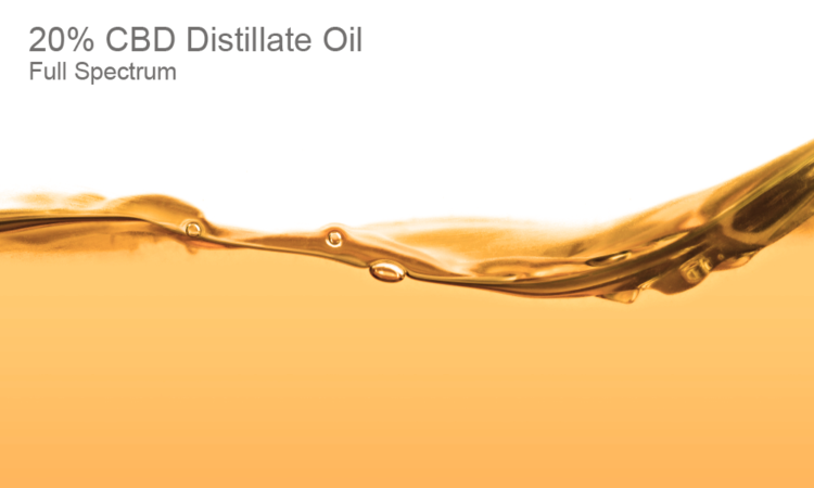 20% CBD Distillate Oil