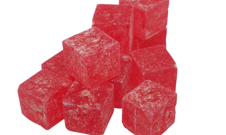 CBD Candy Cubes Cherry