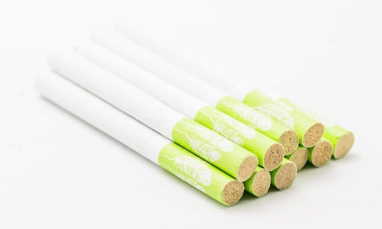 CBD hemp flower prerolled cigarettes