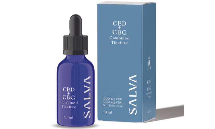 Salva CBD 1000mg CBG 1000mg tincture