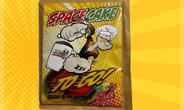 Space Cake To Go - Instant HHC space cake