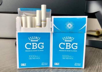 CBG hemp flower prerolled cigarettes