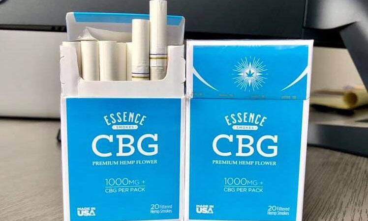 CBG hemp flower prerolled cigarettes