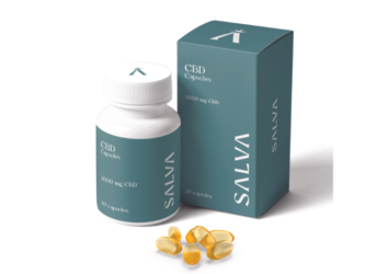 Salva CBD capsules 3000mg