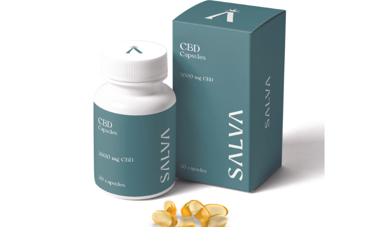 Salva CBD capsules 3000mg