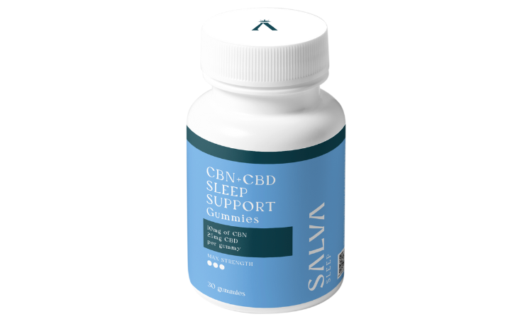 Salva Sleep Support Gummies (CBD+CBN)