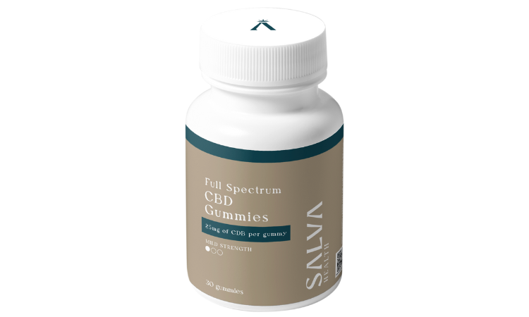 Salva full spectrum CBD gummies