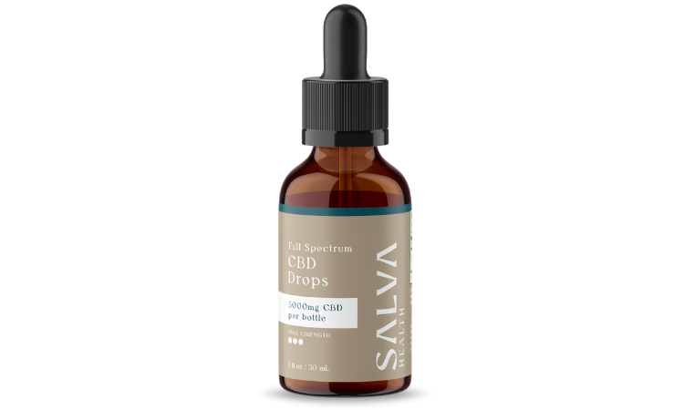 Salva health full spectrum CBD tincture 5000mg