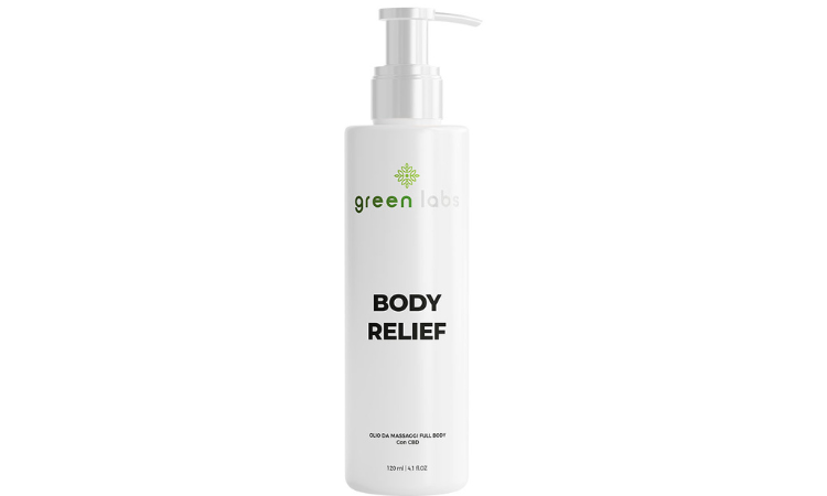 Body relief massage oil