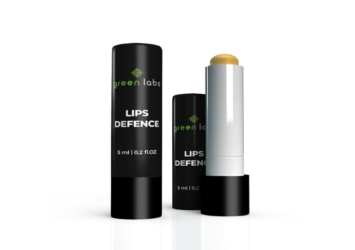 Lip defence stick - protective lip balm with CBD