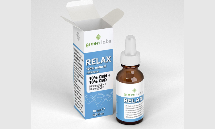 Relax10: 10% CBN + 10% CBD + Myrcene