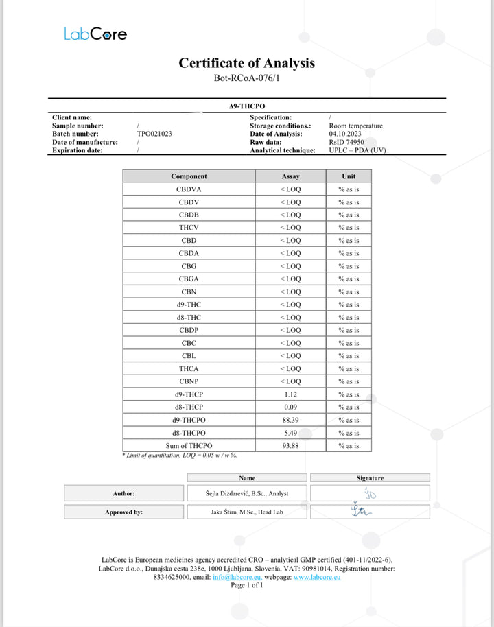 THCPO-COA