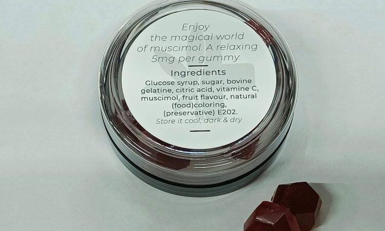 Mushroom extract gummies - 5mg muscimol