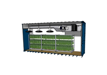 container hang drying